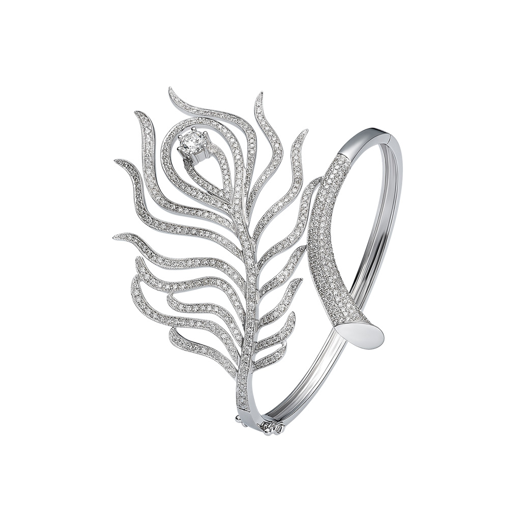 金伯利鉆石手鐲《鳳舞九天》 金伯利鉆石手鐲《鳳舞九天》